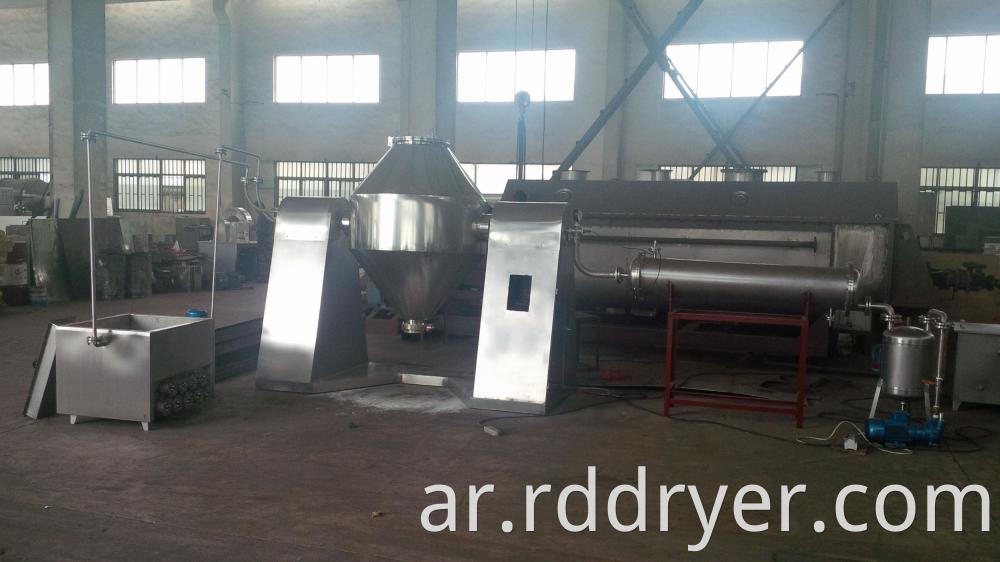 SZG Model Double Cone Rotary Industrial Vacuum Dryer Price